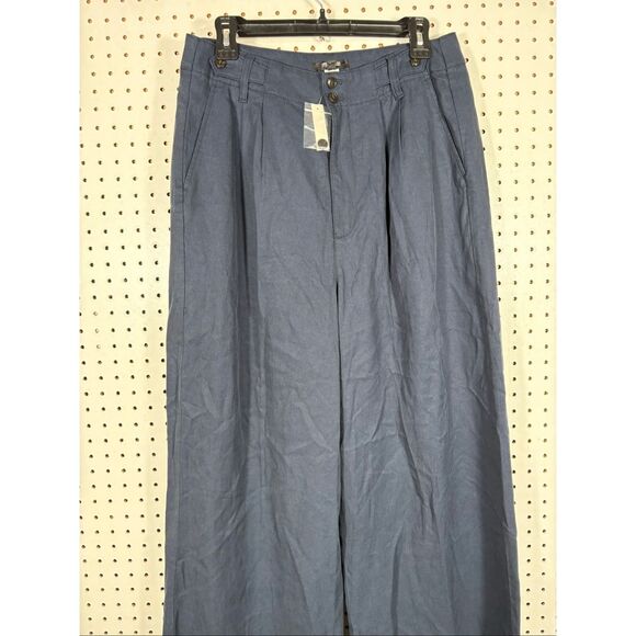 Madewell Harlow wide leg pants size 10 T - Picture 4 of 9